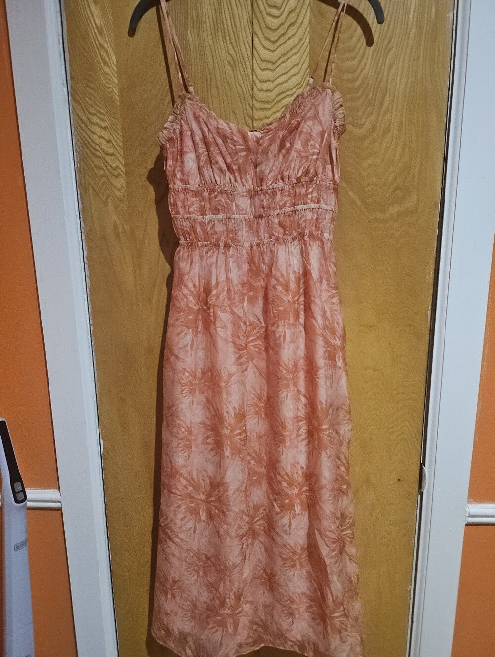 Lucy Paris Sleeveless Pink Floral Maxi Dress